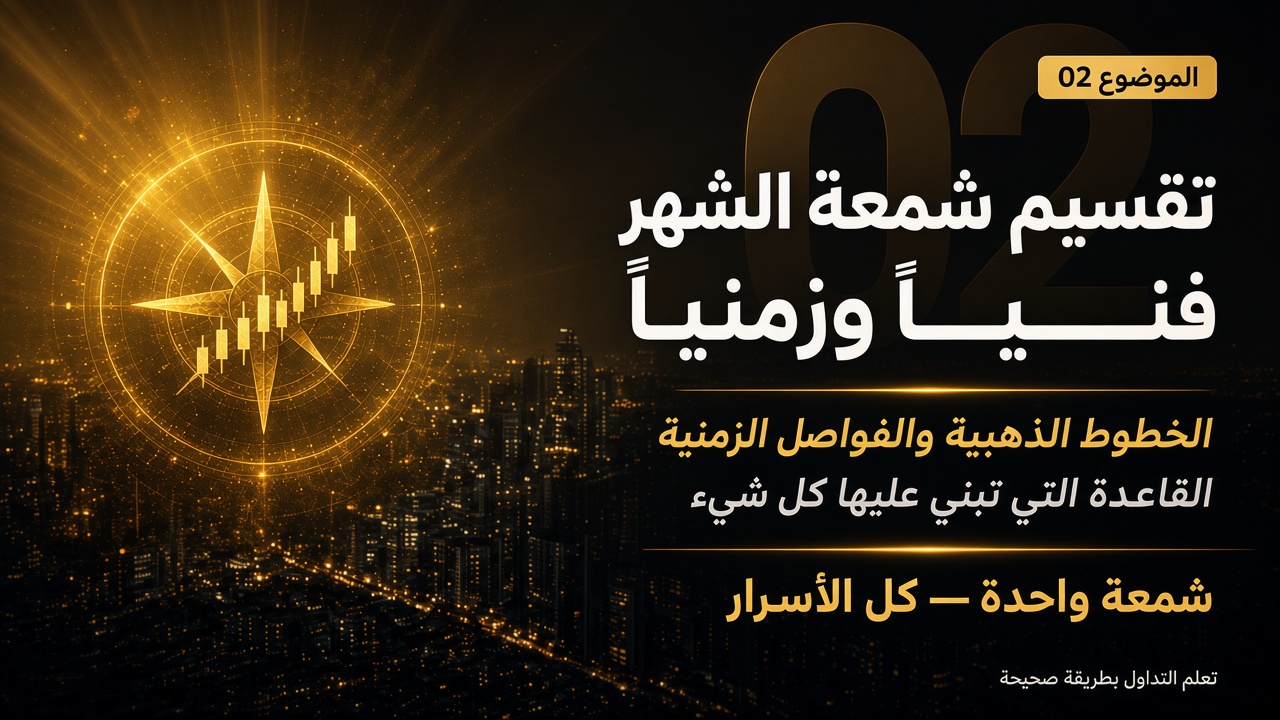 تقسيم شمعة الشهر